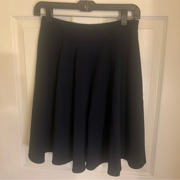 Jupe Courte Joseph – Bleu Marine – Taille Small (US 4) – Coton – Fabriquée En France